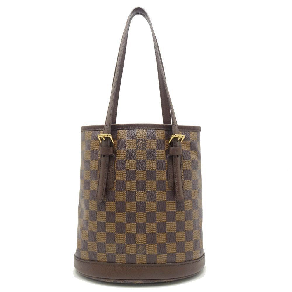 Louis Vuitton Damier Marais Ebene Shoulder Bag
